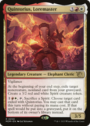 Quintorius, Loremaster [March of the Machine] - Destination Retro
