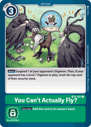 You Can't Actually Fly? [BT5-101] [Battle of Omni] - Destination Retro
