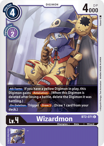 Wizardmon [BT2-071] [Release Special Booster Ver.1.0] - Destination Retro