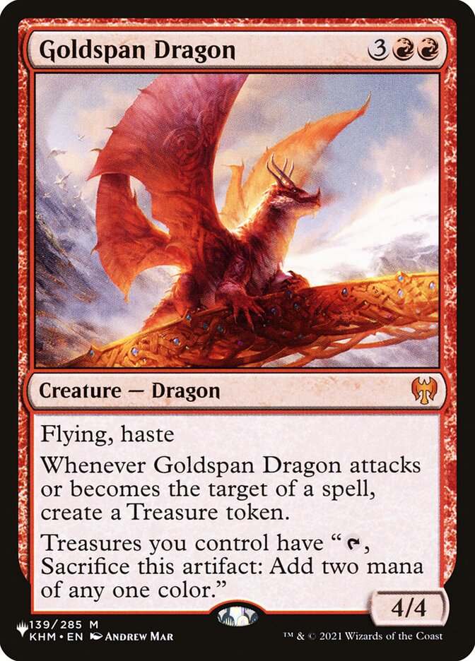 Goldspan Dragon [The List] - Destination Retro