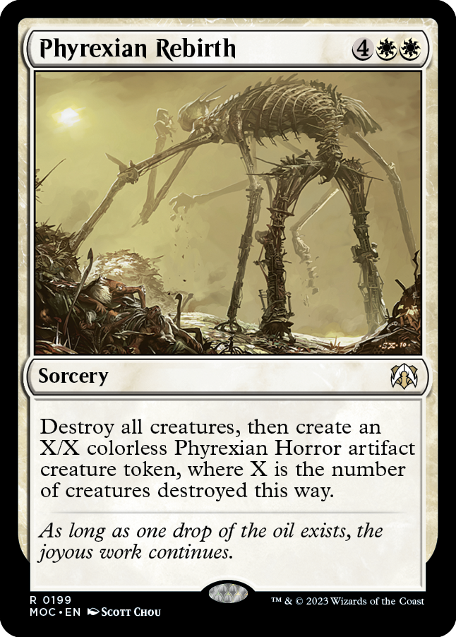 Phyrexian Rebirth [March of the Machine Commander] - Destination Retro