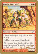 Goblin Warchief (Wolfgang Eder) [World Championship Decks 2003] - Destination Retro