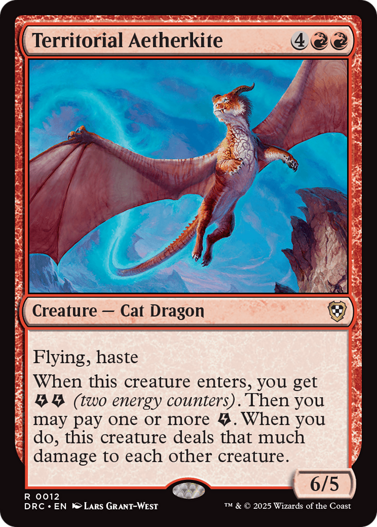 Territorial Aetherkite [Aetherdrift Commander] - Destination Retro