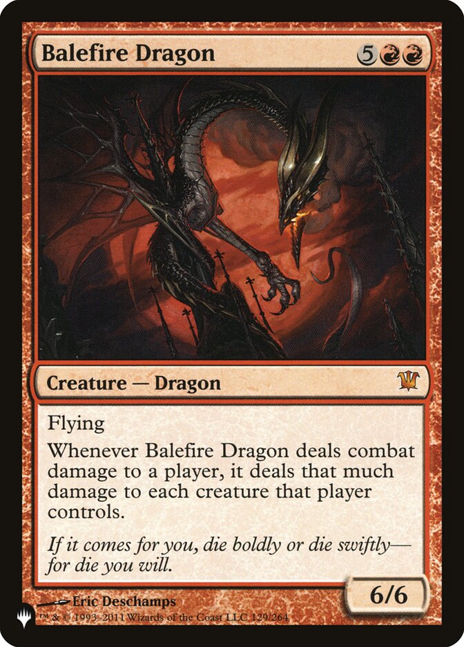 Balefire Dragon [The List] - Destination Retro