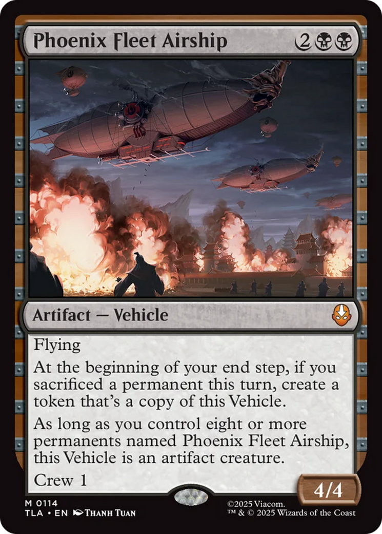 Phoenix Fleet Airship [Avatar: The Last Airbender] - Destination Retro