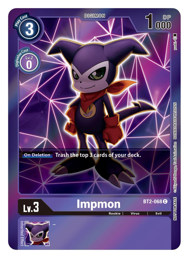 Impmon [BT2-068] (Event Pack 2) [Release Special Booster Ver.1.0] - Destination Retro