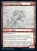 Flametongue Yearling (Sketch) [Modern Horizons 2] - Destination Retro