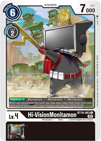 Hi-VisionMonitamon [BT10-063] [Xros Encounter] - Destination Retro