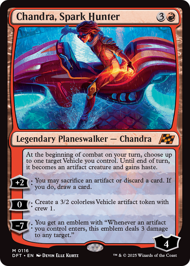 Chandra, Spark Hunter [Aetherdrift] - Destination Retro