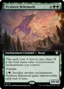 Nyxborn Behemoth (Extended Art) [Commander Masters] - Destination Retro
