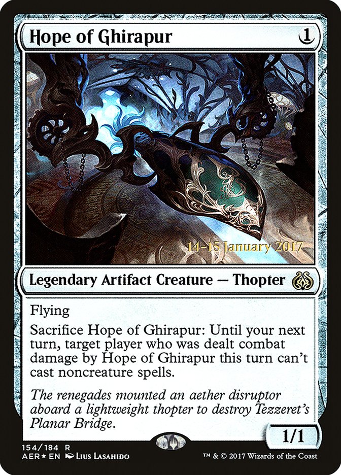 Hope of Ghirapur [Aether Revolt Prerelease Promos] - Destination Retro