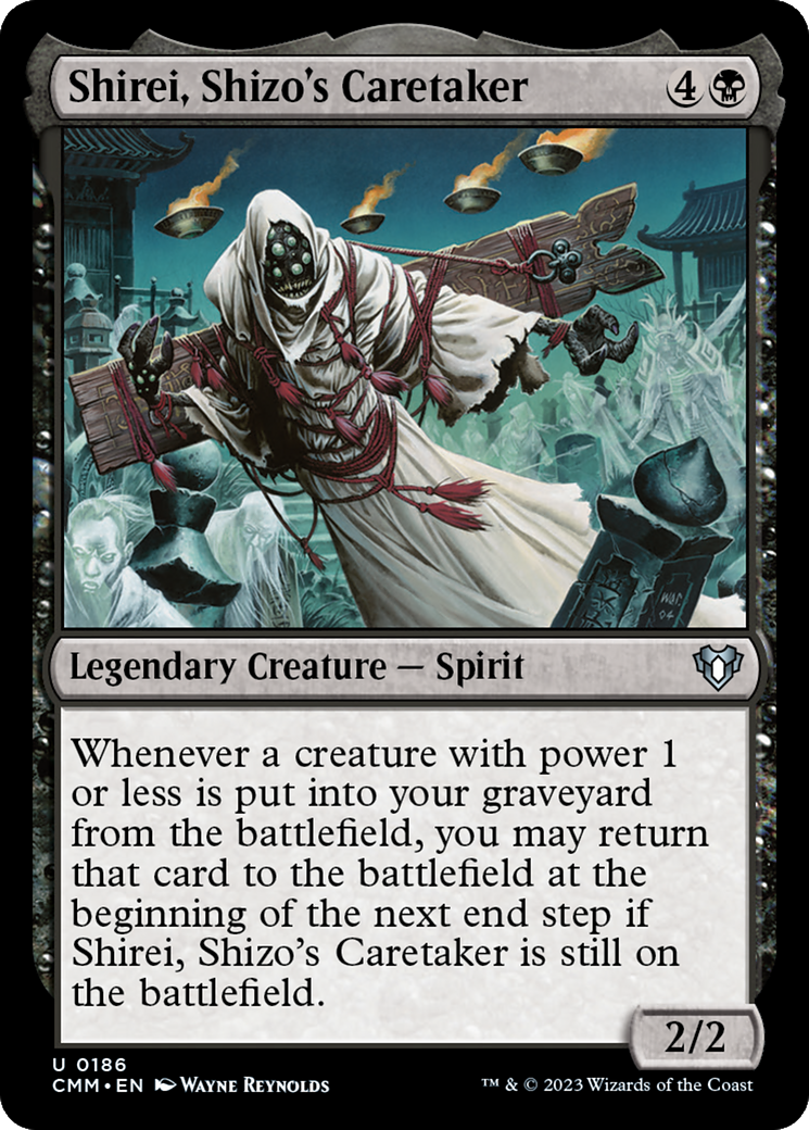 Shirei, Shizo's Caretaker [Commander Masters] - Destination Retro