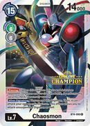 Chaosmon [BT4-090] (Online Champion) [Great Legend Promos] - Destination Retro