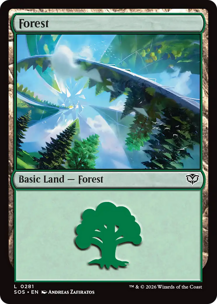 Forest (0281) [Secrets of Strixhaven] - Destination Retro