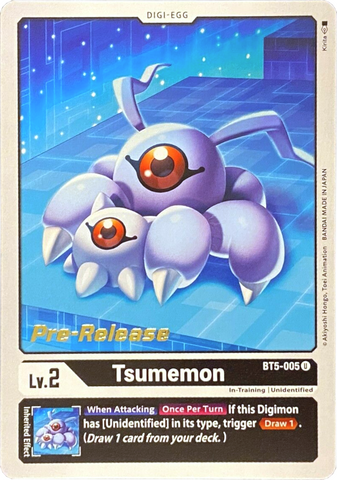 Tsumemon [BT5-005] [Battle of Omni Pre-Release Promos] - Destination Retro
