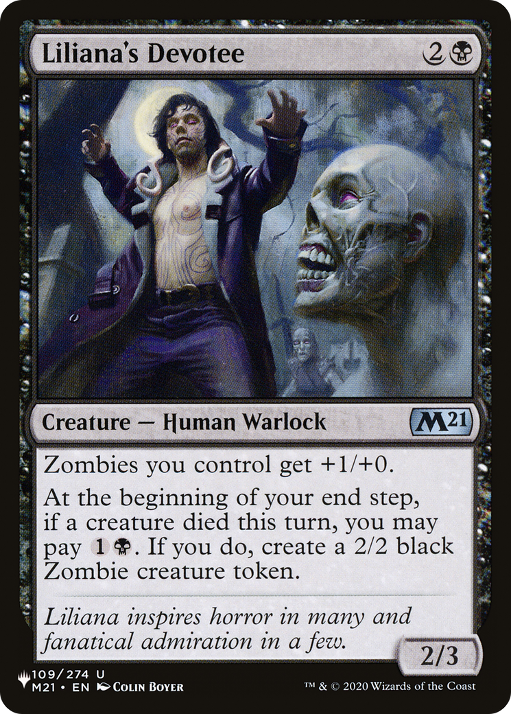 Liliana's Devotee [The List] - Destination Retro