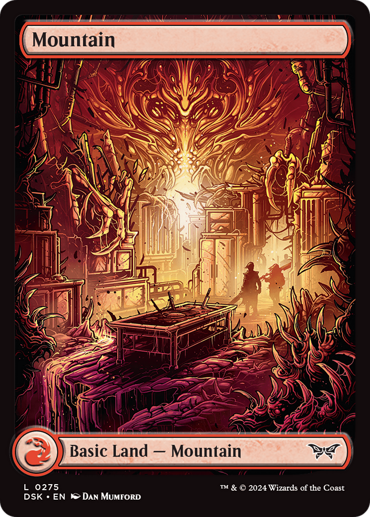 Mountain (275) - Full Art [Duskmourn: House of Horror] - Destination Retro