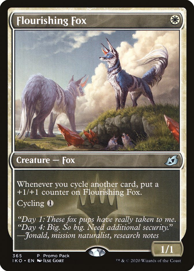 Flourishing Fox (Promo Pack) [Ikoria: Lair of Behemoths Promos] - Destination Retro