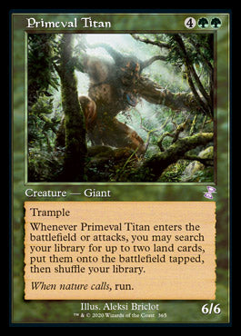 Primeval Titan (Timeshifted) [Time Spiral Remastered] - Destination Retro