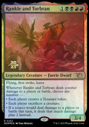 Rankle and Torbran [March of the Machine Prerelease Promos] - Destination Retro