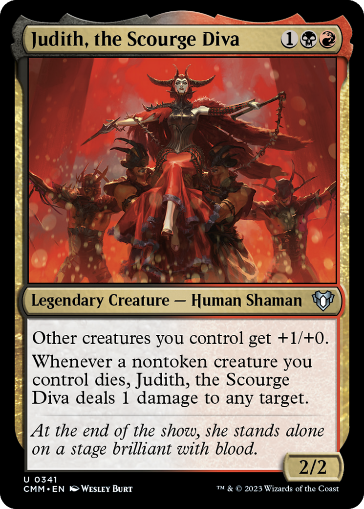 Judith, the Scourge Diva [Commander Masters] - Destination Retro