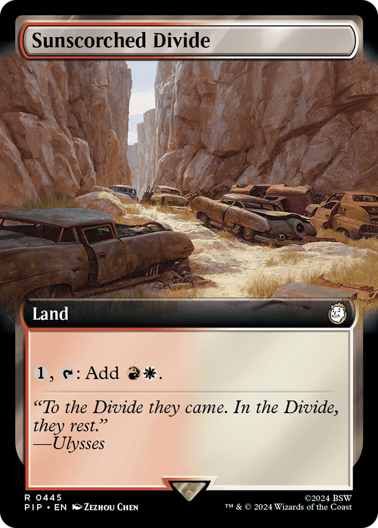 Sunscorched Divide (Extended Art) [Fallout] - Destination Retro