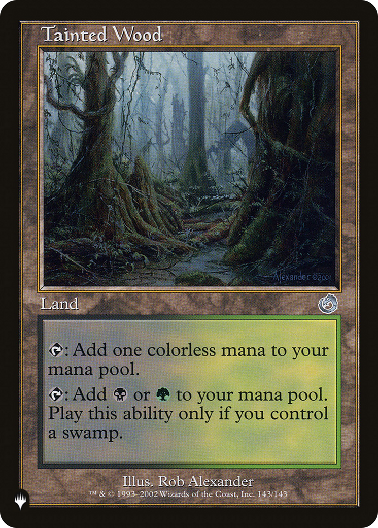 Tainted Wood [The List] - Destination Retro