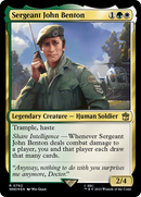 Sergeant John Benton (Surge Foil) [Doctor Who] - Destination Retro