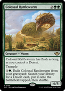 Colossal Rattlewurm [Outlaws of Thunder Junction] - Destination Retro
