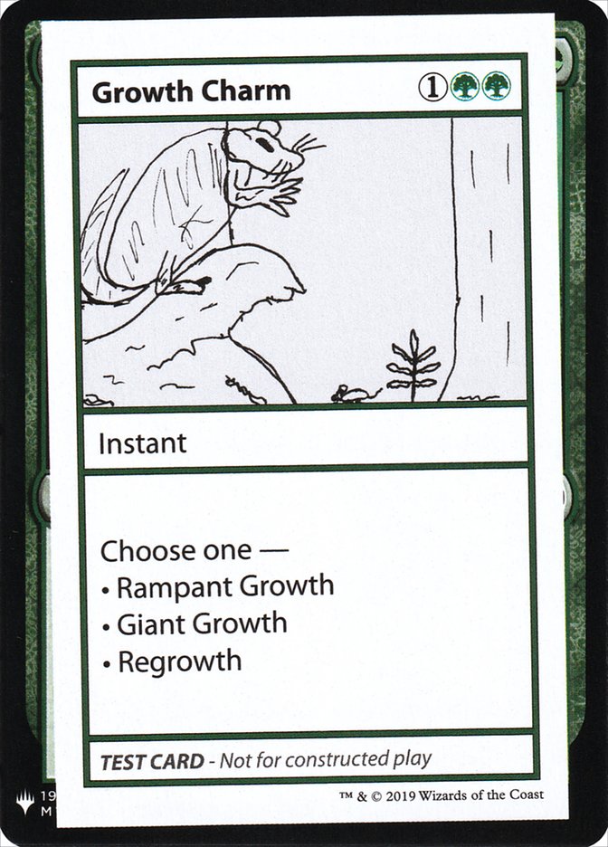 Growth Charm [Mystery Booster Playtest Cards] - Destination Retro