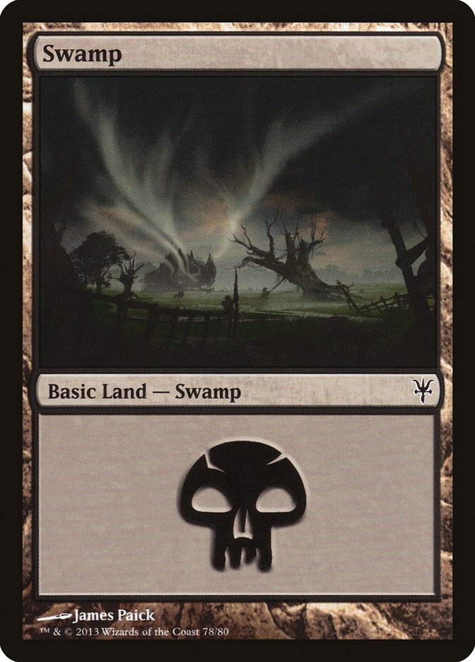 Swamp (78) [Duel Decks: Sorin vs. Tibalt] - Destination Retro