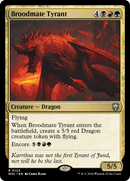 Broodmate Tyrant [Modern Horizons 3 Commander] - Destination Retro