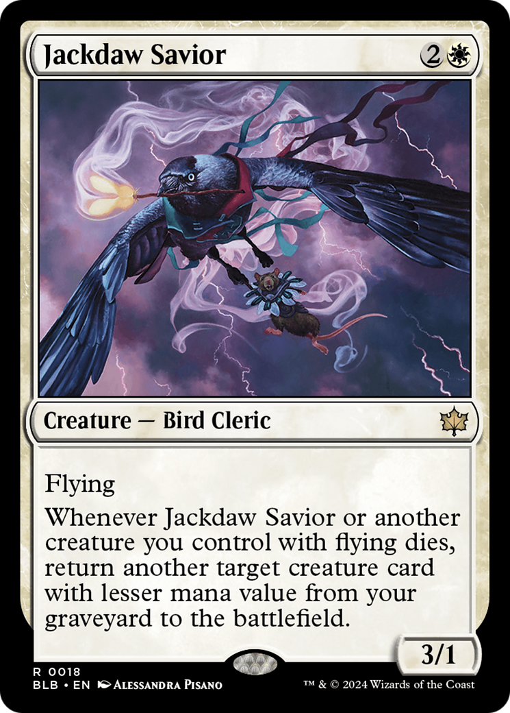 Jackdaw Savior [Bloomburrow] - Destination Retro