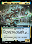 Erestor of the Council (Extended Art) [The Lord of the Rings: Tales of Middle-Earth Commander] - Destination Retro