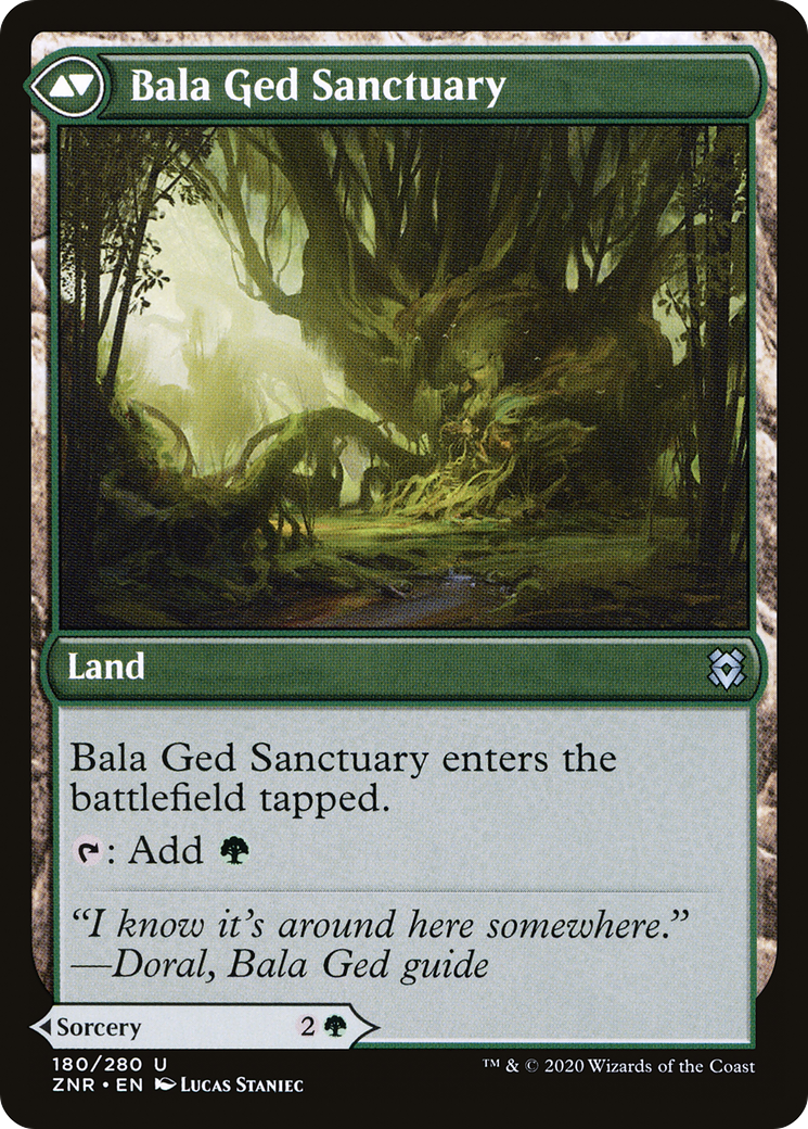 Bala Ged Recovery // Bala Ged Sanctuary [Secret Lair: From Cute to Brute] - Destination Retro