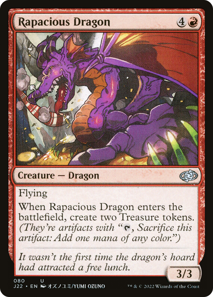 Rapacious Dragon [Jumpstart 2022] - Destination Retro