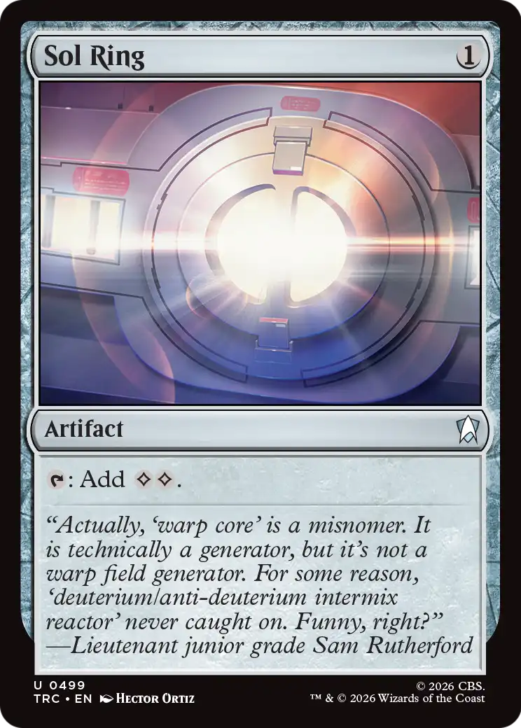 Sol Ring [Star Trek Commander] - Destination Retro