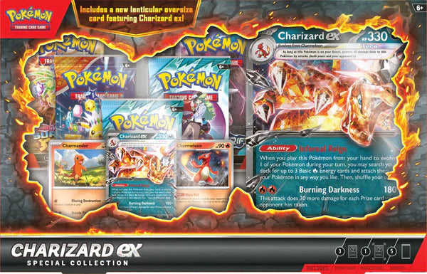 Pokémon TCG: Charizard ex Special Collection - Destination Retro