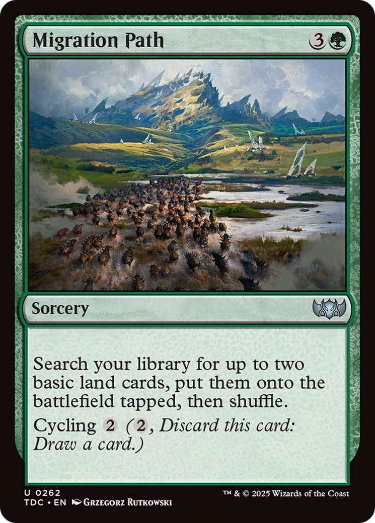 Migration Path [Tarkir: Dragonstorm Commander] - Destination Retro