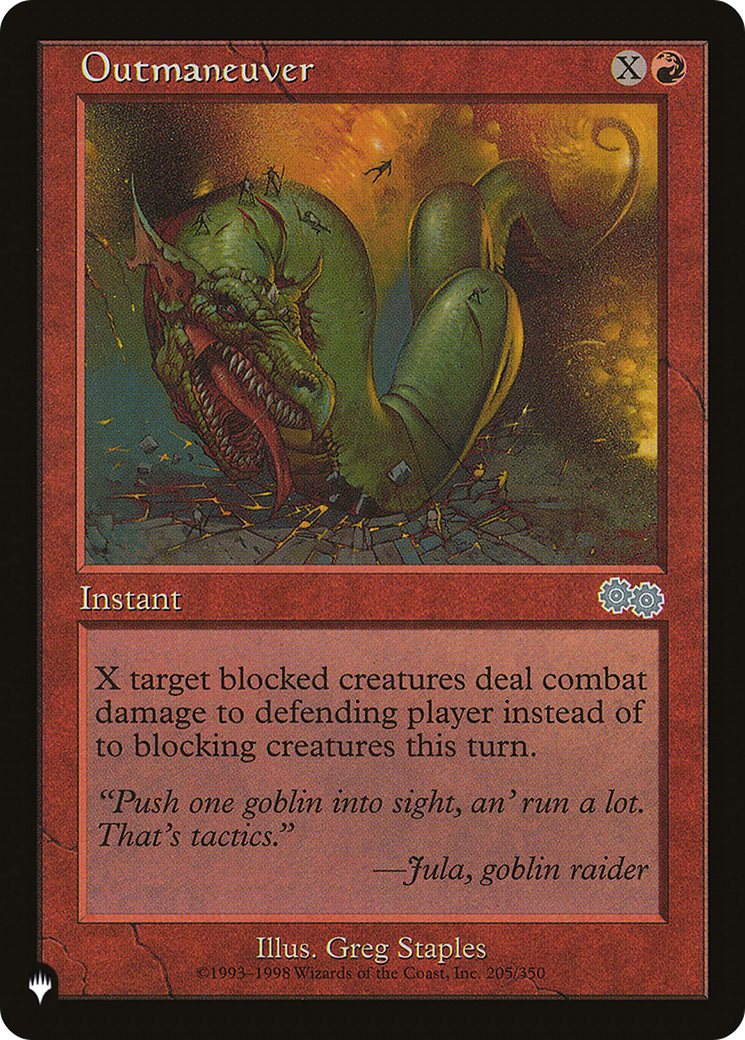 Outmaneuver [The List] - Destination Retro
