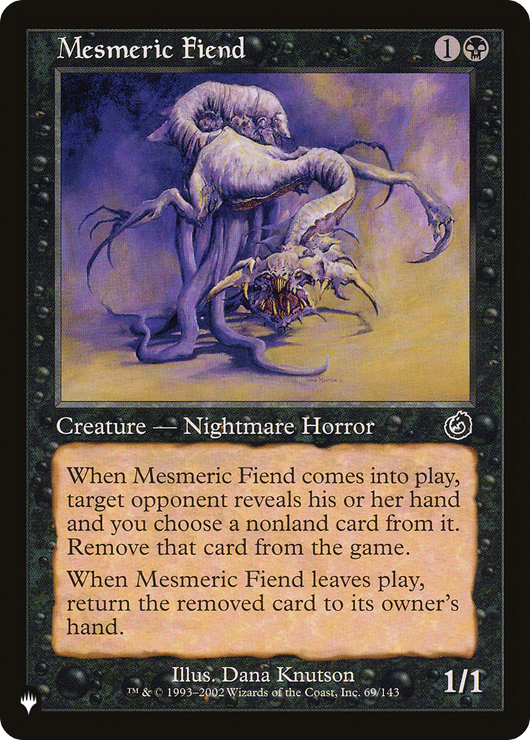 Mesmeric Fiend [The List] - Destination Retro