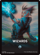 Wizards Theme Card [Foundations Tokens] - Destination Retro