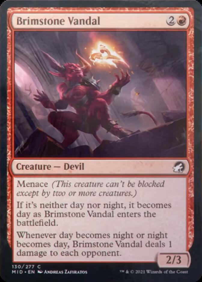 Brimstone Vandal [Innistrad: Midnight Hunt] - Destination Retro