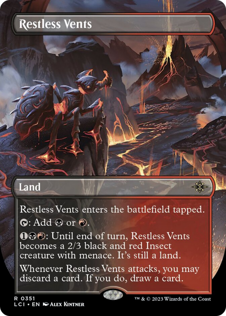Restless Vents (Borderless) [The Lost Caverns of Ixalan] - Destination Retro