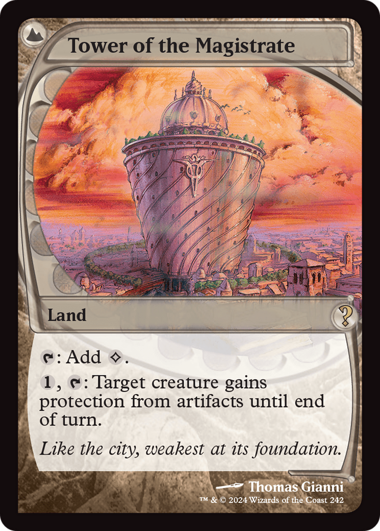 Tower of the Magistrate (Future Sight) [Mystery Booster 2] - Destination Retro