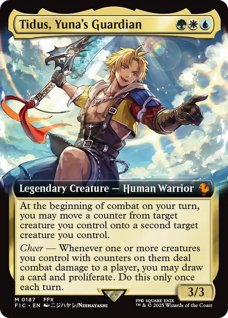 Tidus, Yuna's Guardian (Extended Art) [FINAL FANTASY Commander] - Destination Retro