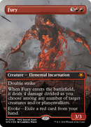 Fury (Borderless) (Textured Foil) [Modern Horizons 3 Special Guests] - Destination Retro