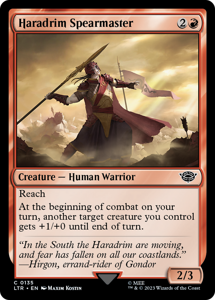 Haradrim Spearmaster [The Lord of the Rings: Tales of Middle-Earth] - Destination Retro