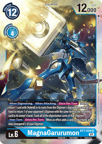 MagnaGarurumon [BT7-029] [Next Adventure] - Destination Retro