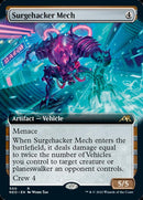 Surgehacker Mech (Extended Art) [Kamigawa: Neon Dynasty] - Destination Retro